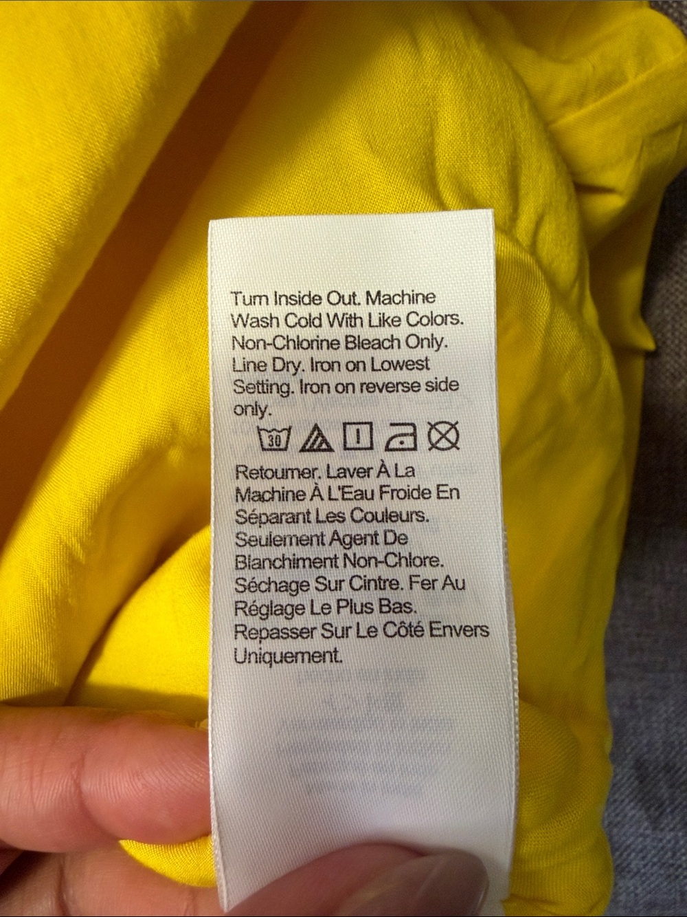 NWT! J.Crew Collection Yellow Embellished Mini Skirt - Crystal Detail. Size: 6 - Picture 6 of 6